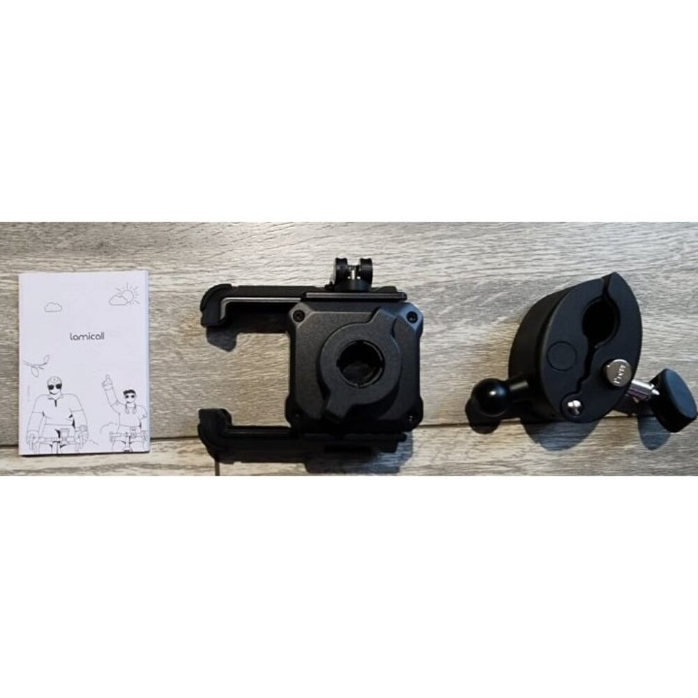 New Motorcycle Phone Mount Holder - [Camera Friendly] [1s Lock] Bike Phone Holde
